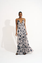 vestido solto tule Sol e lua