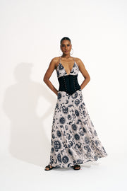 vestido solto tule Sol e lua