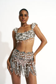 saia handmade corrente desfile