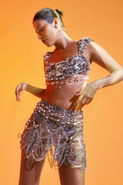 saia handmade corrente desfile