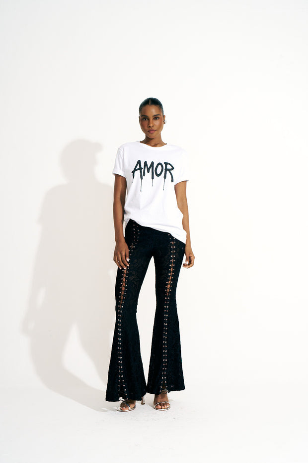 Tee AMOR Fundo Branco