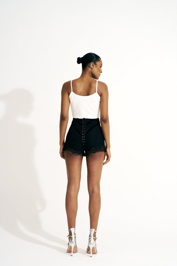 Cropped Canelada Estampa Seio