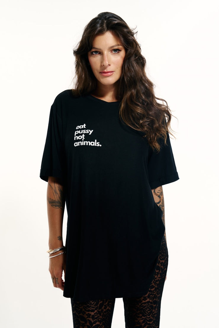 Camiseta Eat pussy Not animals
