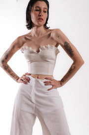 Corset Natural Tecido Ecológico