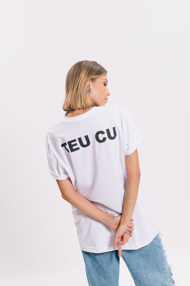 Camiseta Algodão Teu Cu