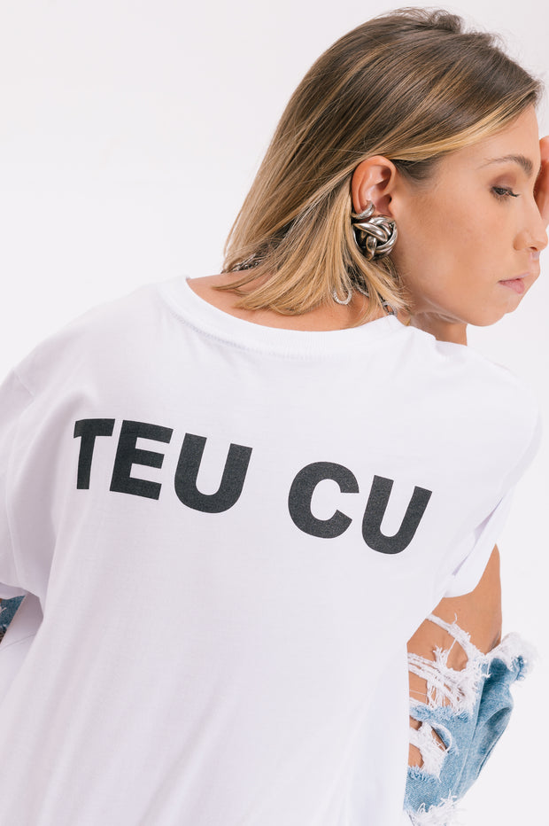 Camiseta Algodão Teu Cu
