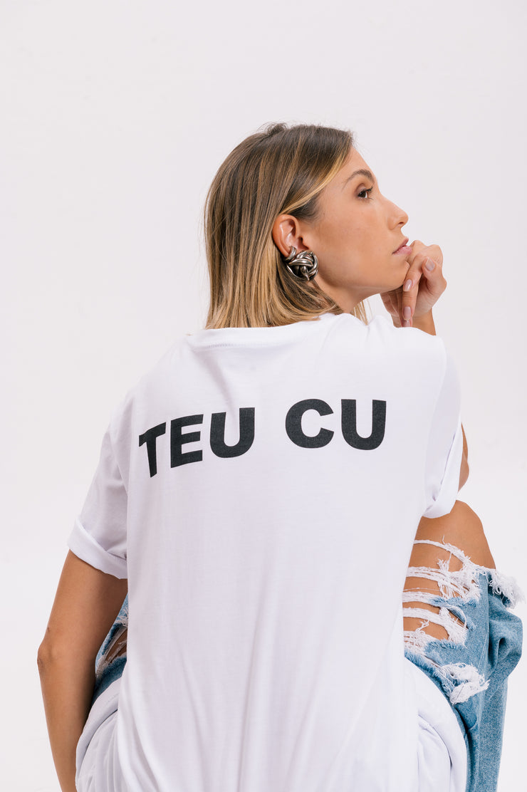 Camiseta Algodão Teu Cu