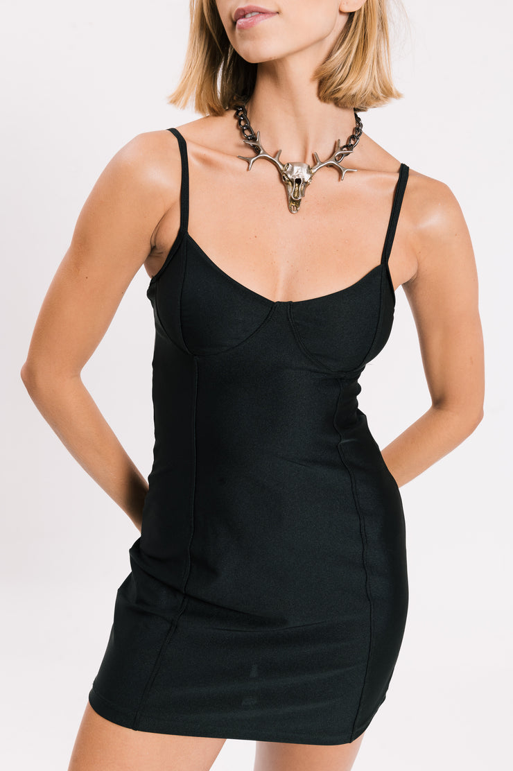 Vestido Slim Preto