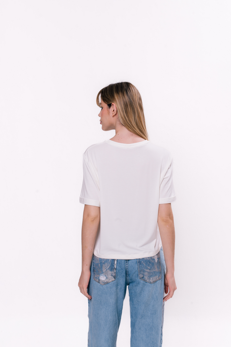 Cropped Eco Feminina Off