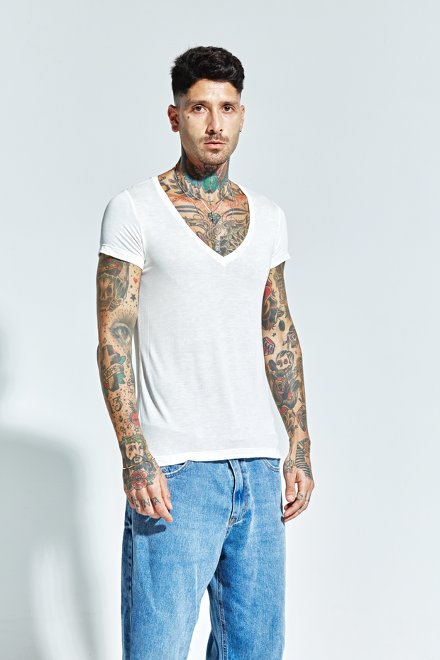 T-shirt Gola V Masculina Off