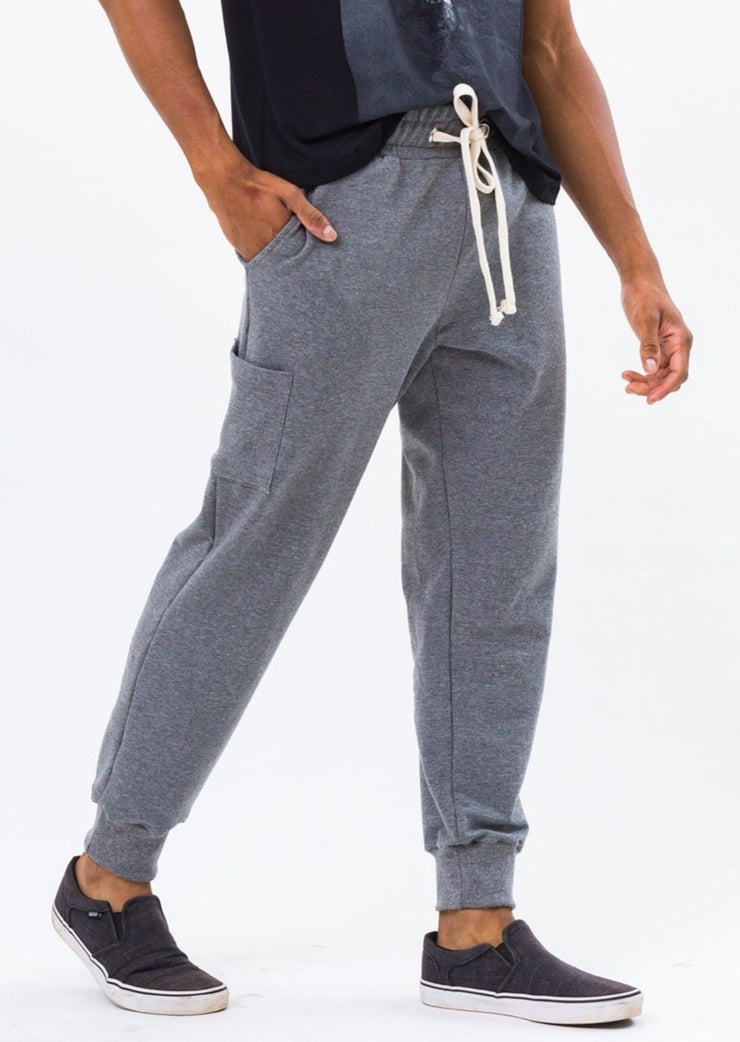 Calça Moletom Bolso Lateral
