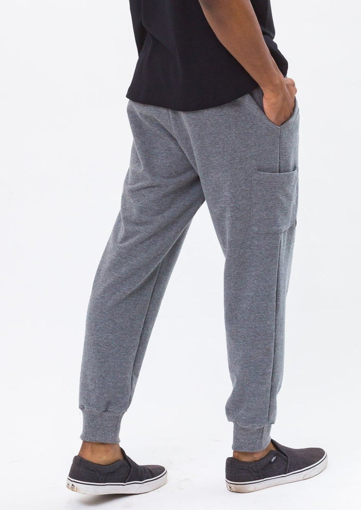 Calça Moletom Bolso Lateral